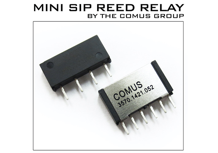 foto noticia Relés Reed Mini SIP para matrices de test e instrumentación.